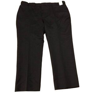Horace Apparel Company Mens Black Size 56R Polyester Pants 1329 Unhemmed USA